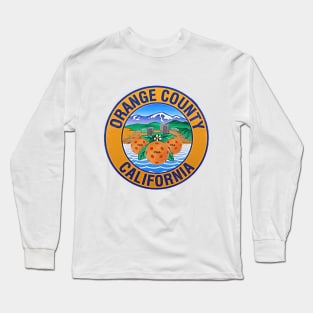 Pickleball Orange County Logo Long Sleeve T-Shirt